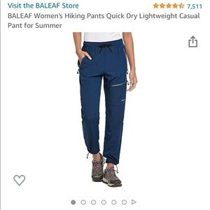NWT, BALEAF Quick-dry Lightweight Hiking Pants